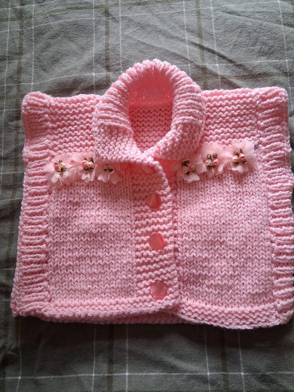 5-6 years pink cardigan