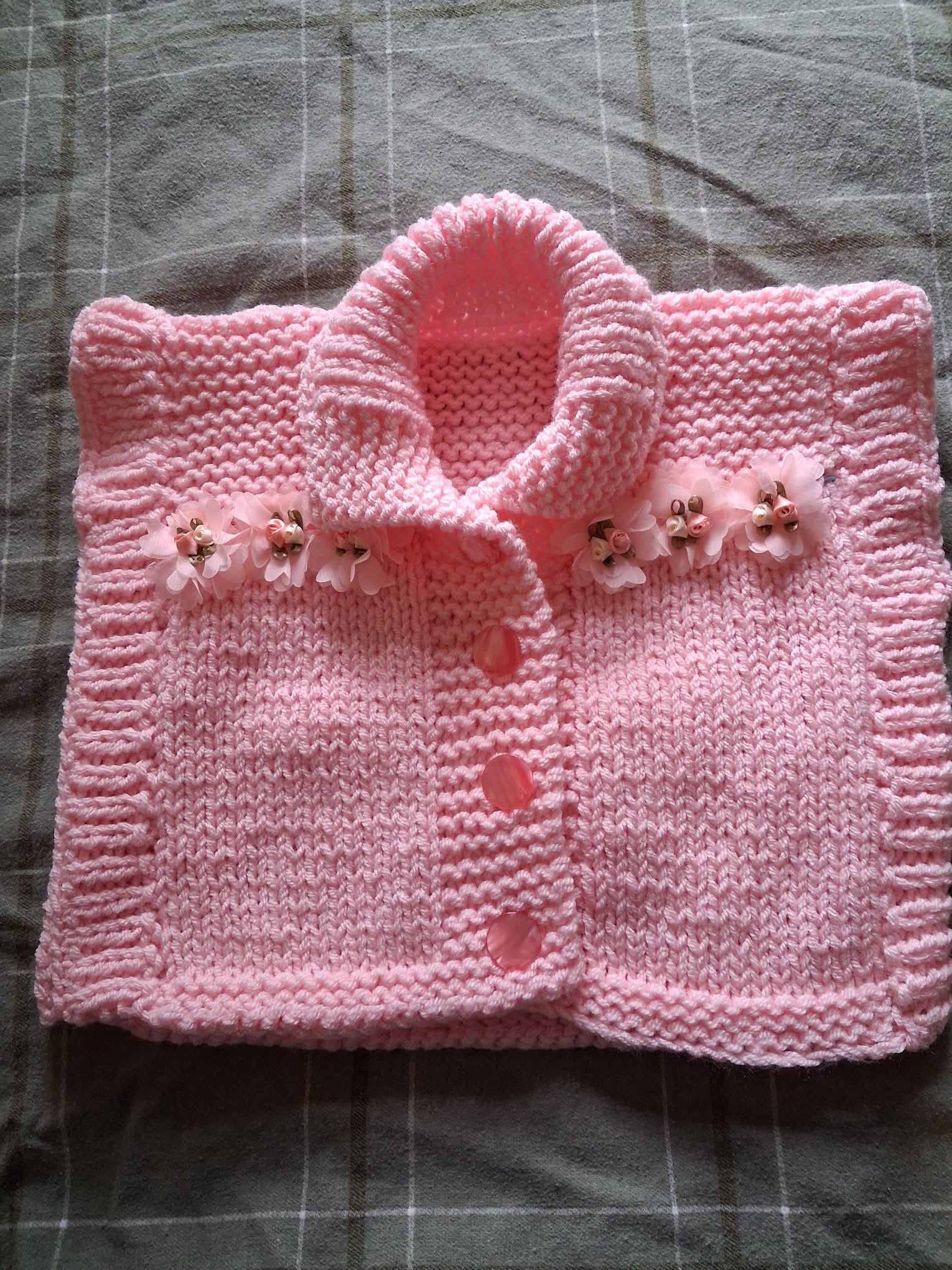 5-6 years pink cardigan