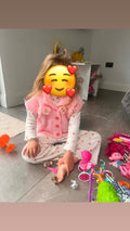 5-6 years pink cardigan