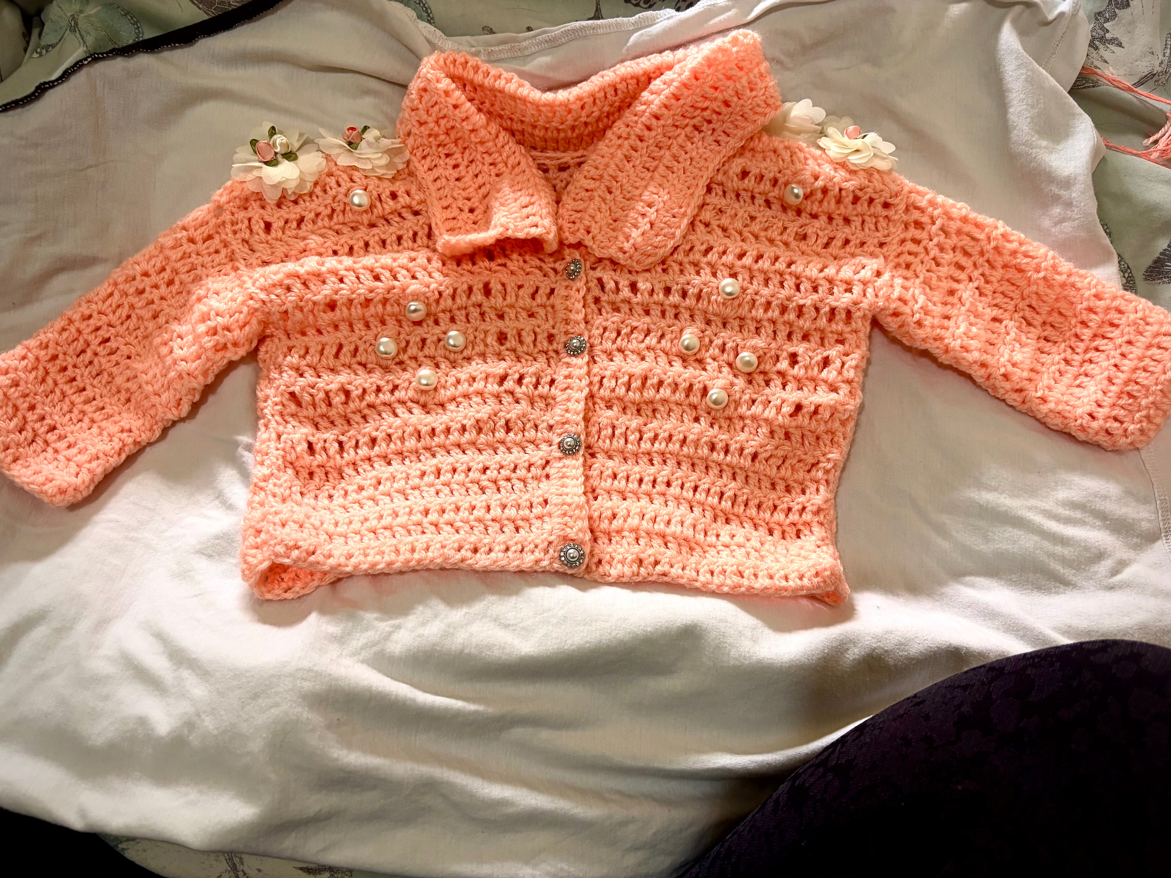 0-3 month old cardigan